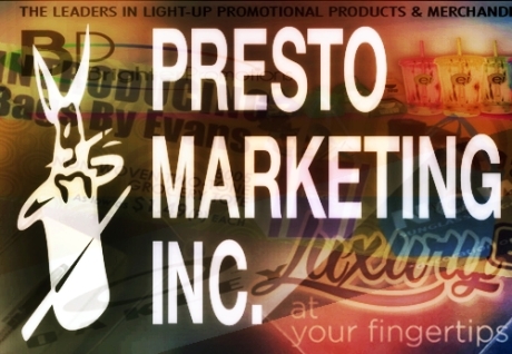 If you need your name on it, you need Presto Marketing